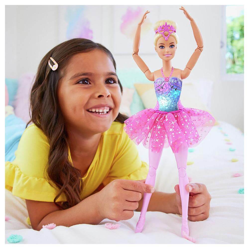 Barbie Twinkle Lights Feature Ballerina Doll Jarrolds Norwich